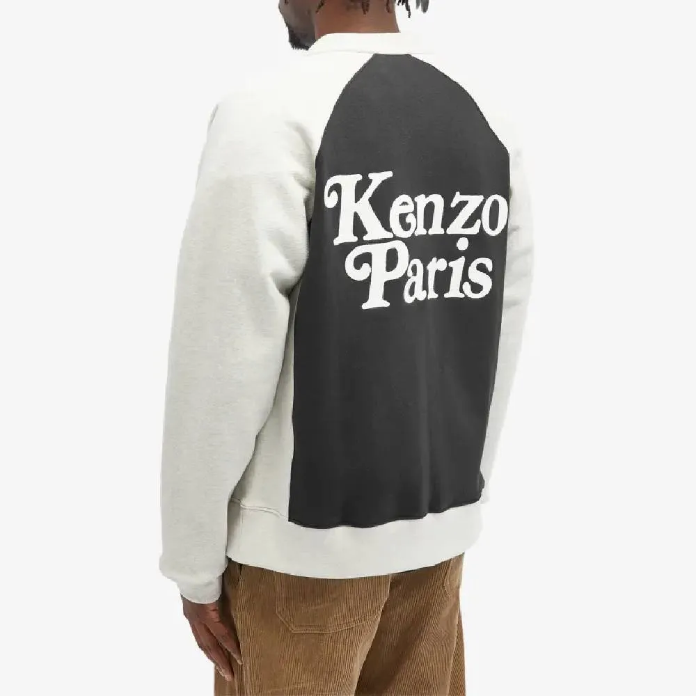 Kenzo X Verdy Varsity cardigan, white/black