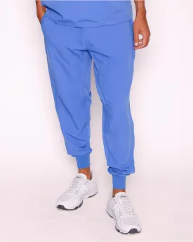 Maxwell Scrub Joggers - Ciel Blue